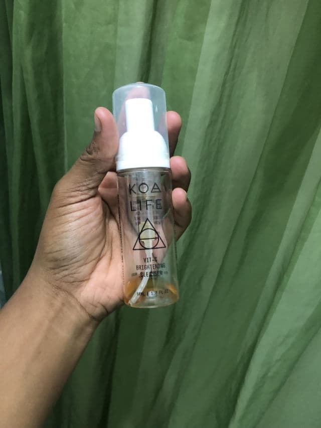 Koa Life Vit-C Brightening Cleanser review photo by less08