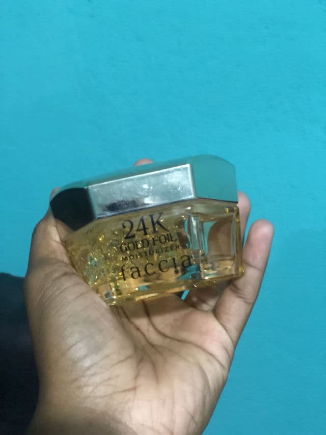 FACCIA 24 K Gold Foil Moisturizer review photo by less08