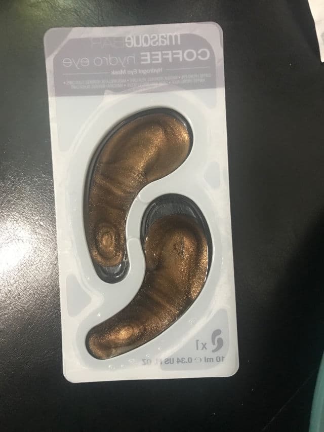 Masque Bar Hydro Gel Eye Patch Coffee Mask review photo by Moonserpent