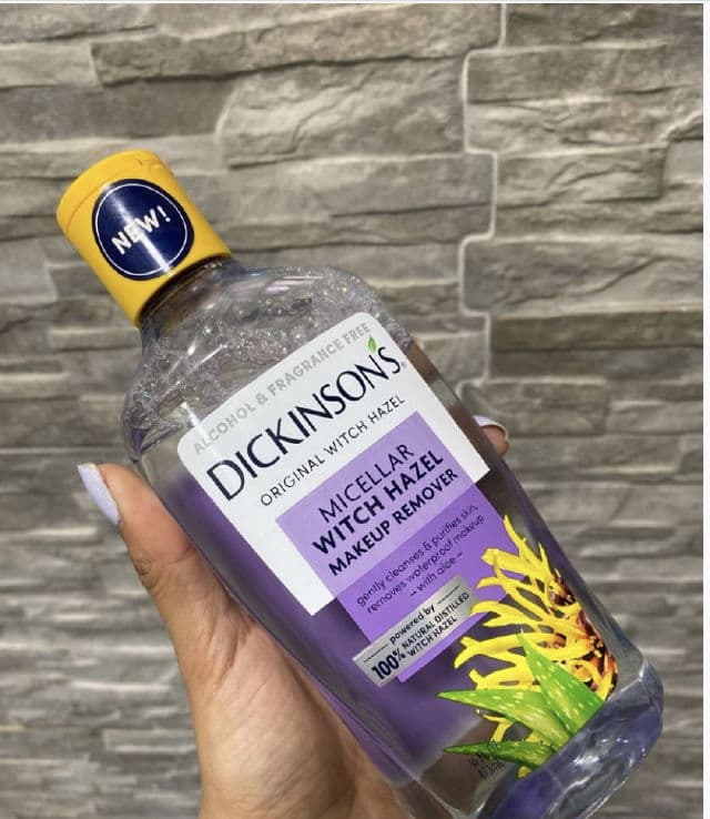 Dickinson's Micellar Witch Hazel Makeup Remover review photo by JessAPG