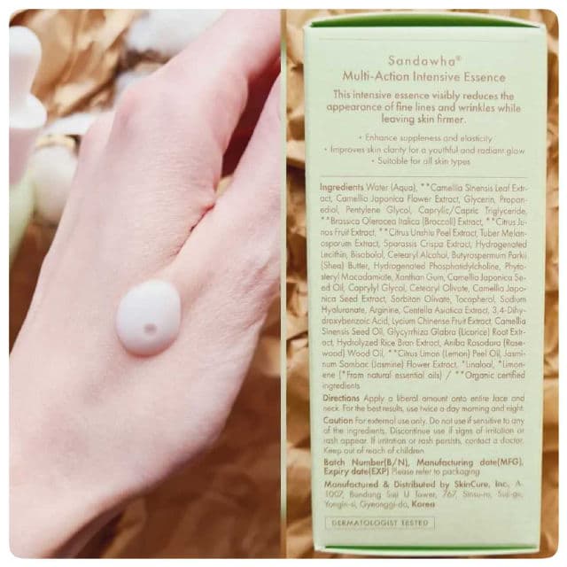SanDaWha Camellia Multi Action Intensive Essence review photo by OhMorganMorgan