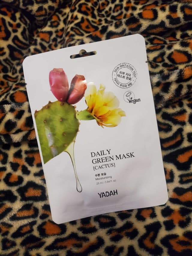 Yadah Daily Green Mask - Cactus review photo by kiley67