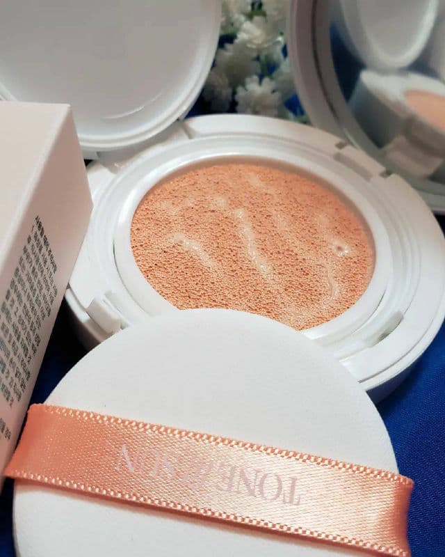 TONE fit SUN Vegan Tone-up Sun Cushion SPF50+ PA++++  review photo by AlottaxReviews