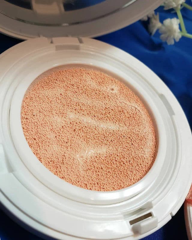 TONE fit SUN Vegan Tone-up Sun Cushion SPF50+ PA++++  review photo by AlottaxReviews