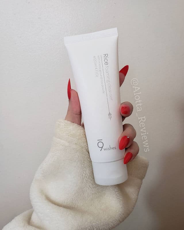 9Wishes Rice Foaming Cleanser review photo by AlottaxReviews