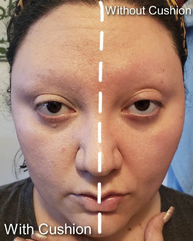 TONE fit SUN Vegan Tone-up Sun Cushion SPF50+ PA++++  review photo by AlottaxReviews