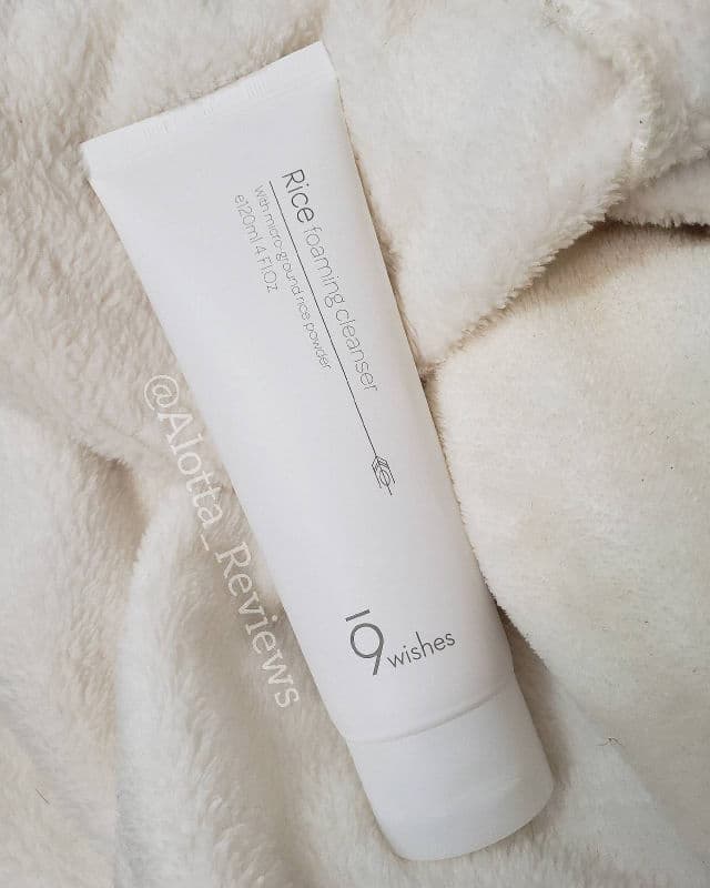 9Wishes Rice Foaming Cleanser review photo by AlottaxReviews
