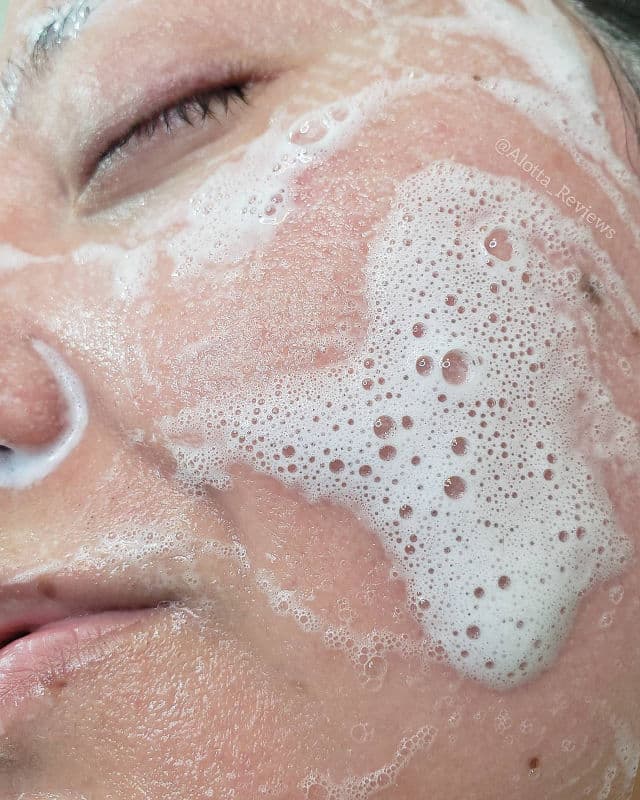 9Wishes Rice Foaming Cleanser review photo by AlottaxReviews
