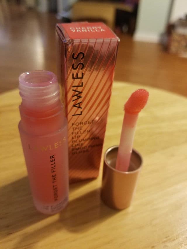 Lawless Forget The Filler Lip Plumping Line Smoothing Gloss review photo by bumpyshoot