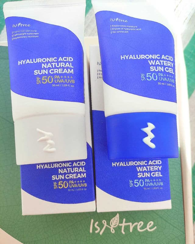 ISNTREE Hyaluronic Acid Watery Sun Gel SPF50+ PA++++ review photo by Nabilyos
