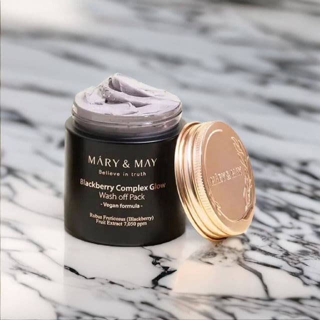 Mary&May Blackberry Complex Glow Wash Off Pack review photo by titima