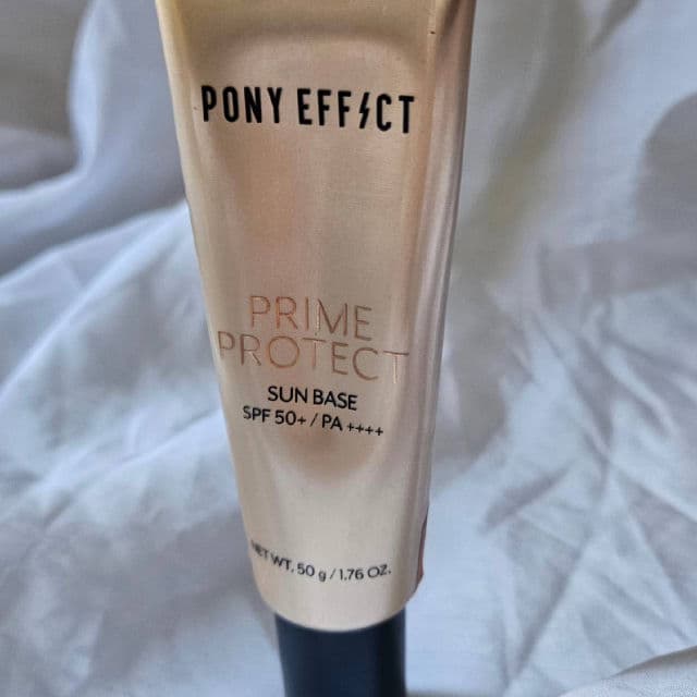 PONY EFFECT Prime Protect Sun Base SPF50+ PA++++ review photo by akirE