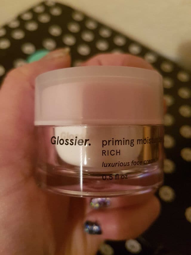 Glossier Priming Moisturizer Rich review photo by Cherryreveiws
