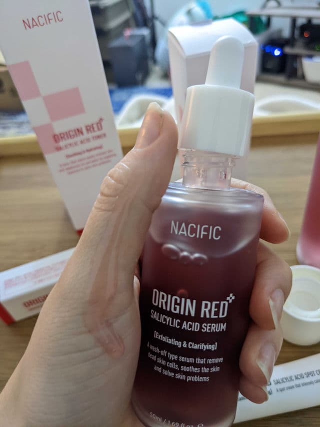 Nacific Origin Red Salicylic Acid Serum review photo by ThatRadBlondie