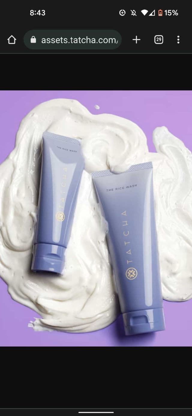 Tatcha The Rice Wash review photo by ThatRadBlondie