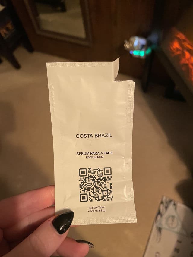 Costa Brazil Face Serum review photo by Thursday