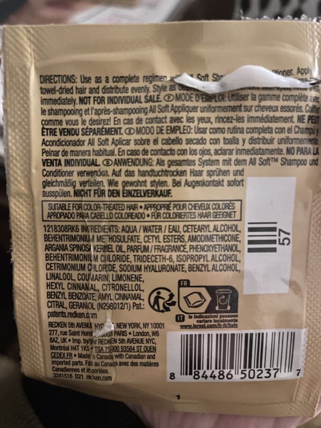 Redken All Soft Conditioner review photo by Thursday