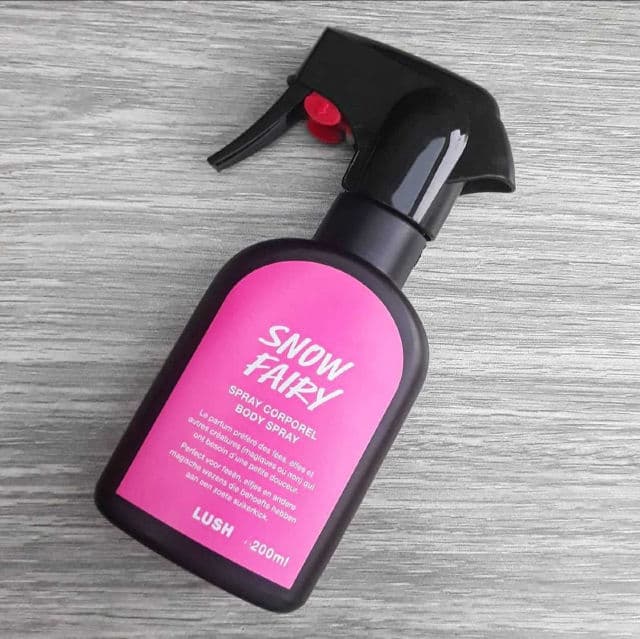 LUSH Snow Fairy Body Spray review photo by Natje9999