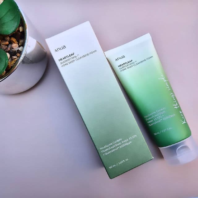 Heartleaf Quercetinol Pore Deep Cleansing Foam product review