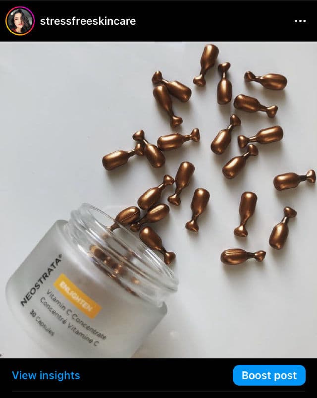 NeoStrata Vitamin C Concentrate review photo by stressfreeskincare