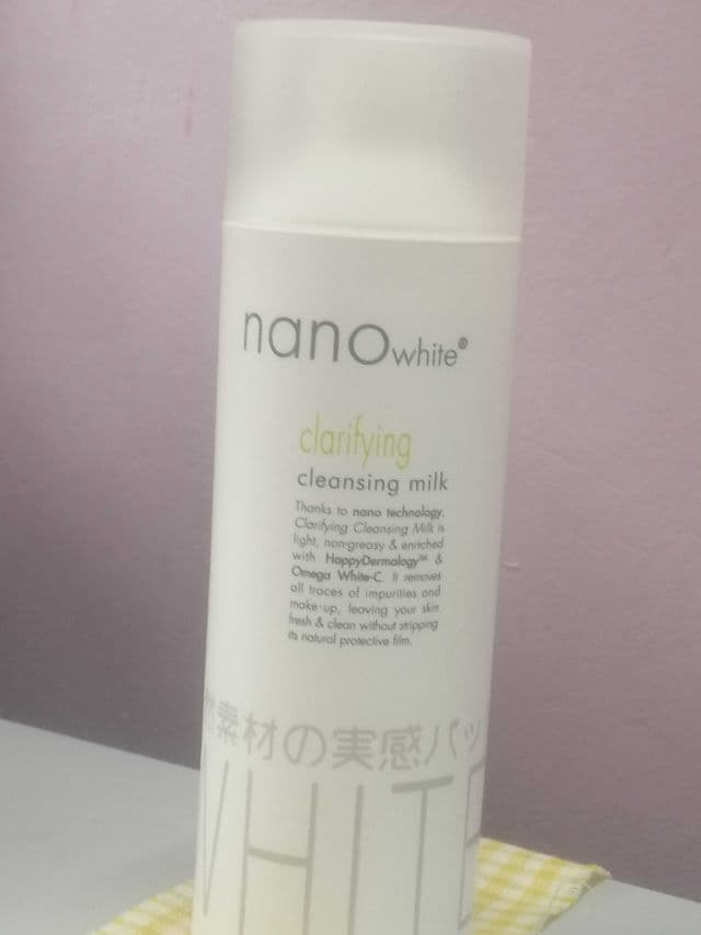Nano White Clarifying Cleansing Milk review photo by sevenstars