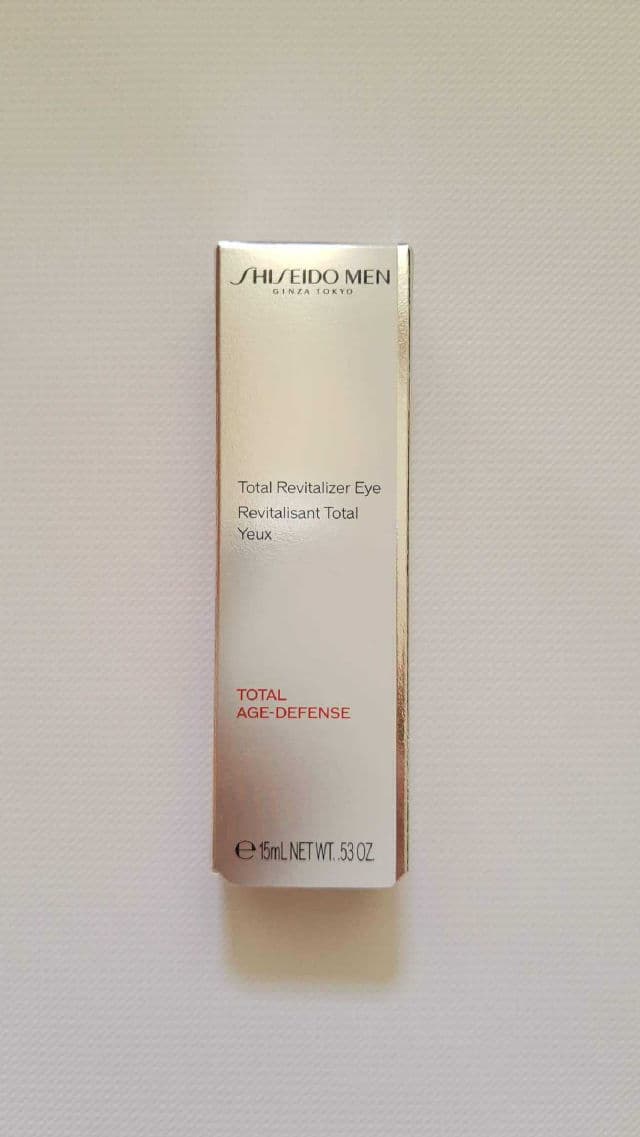 Shiseido Men Total Revitalizer Eye review photo by lionnen