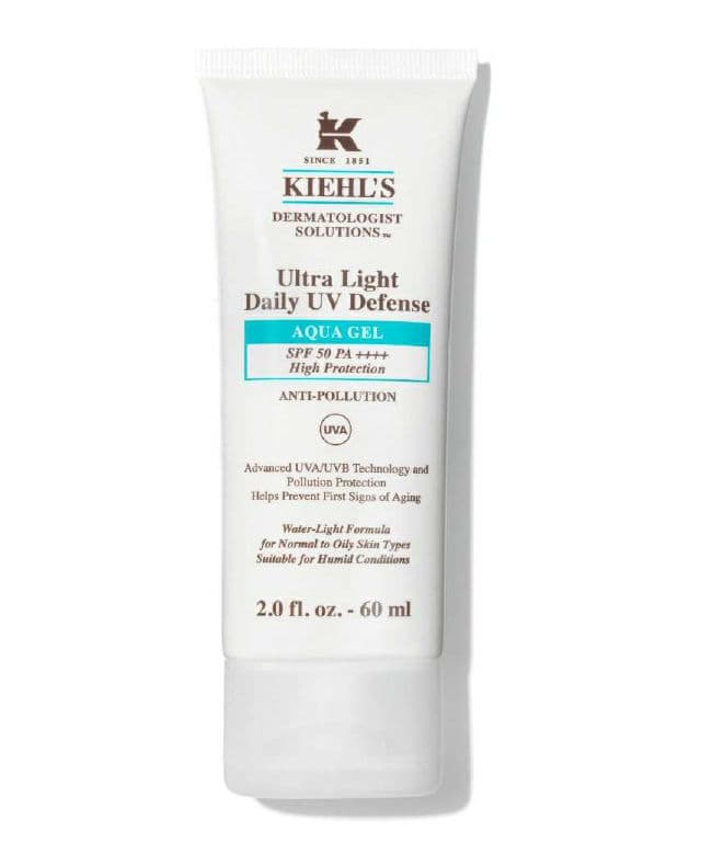 Kiehl's Ultra Light Daily UV Defense Aqua Gel SPF 50 PA++++ review photo by skincareandscience