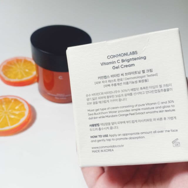 COMMONLABS Vitamin C Brightening Gel Cream review photo by hersunnyblush