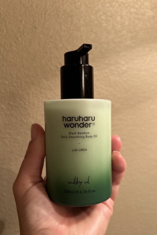HaruHaru WONDER Black Bamboo Daily Smoothing Body Oil review photo by TanyaW