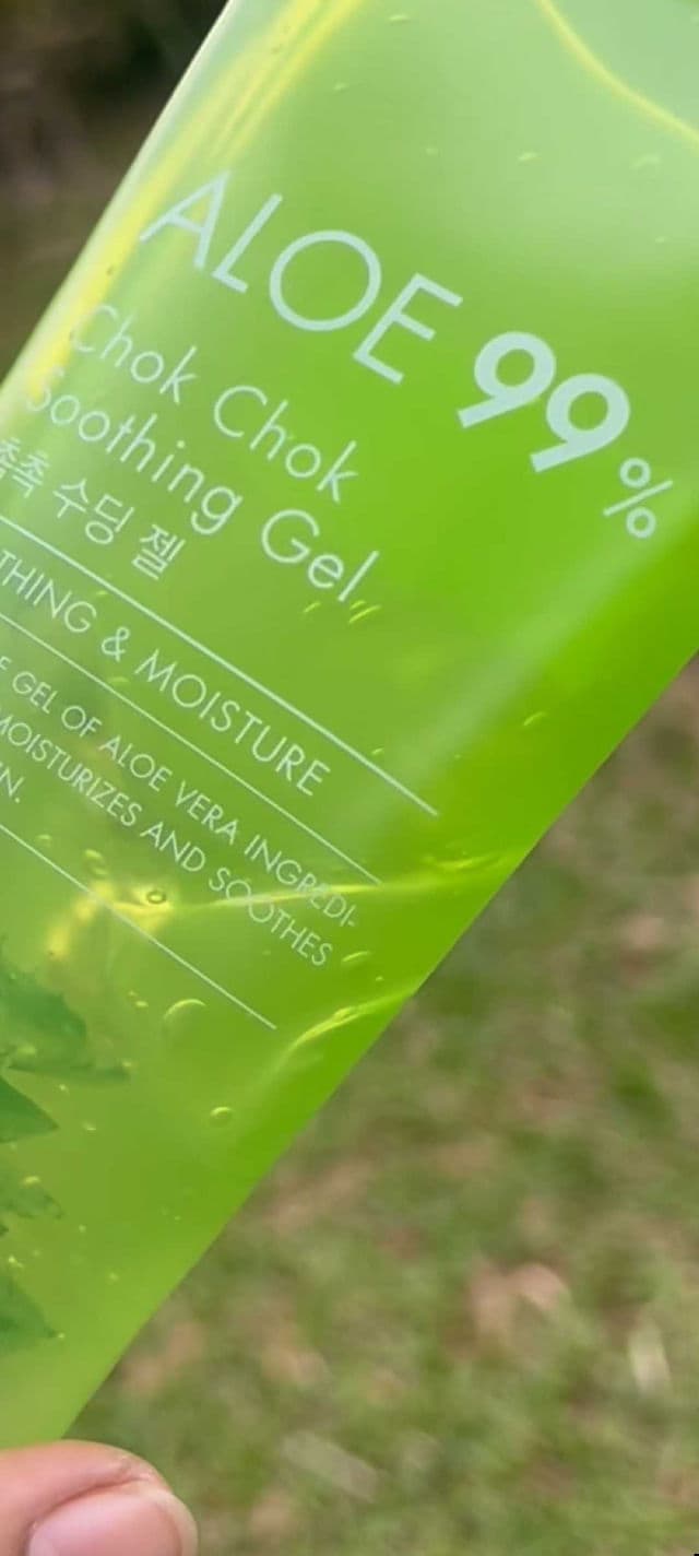 TONYMOLY Aloe 99% Chok Chok Soothing Gel review photo by Hawwa