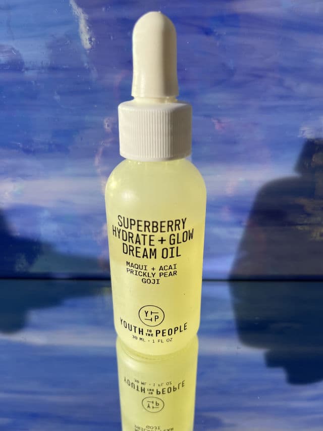 Youth To The People Superberry Hydrate + Glow Dream Oil with Maqui + Acai Prickly Pear Goji review photo by lexglows