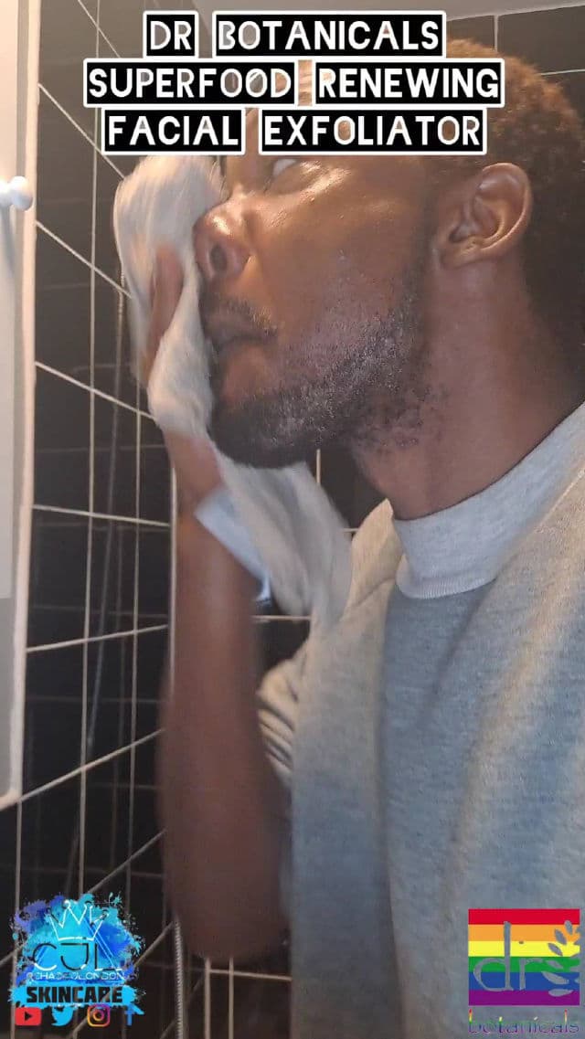 Dr. Botanicals Coffee Superfood Renewing Facial Exfoliator review photo by CHASEJLONDON