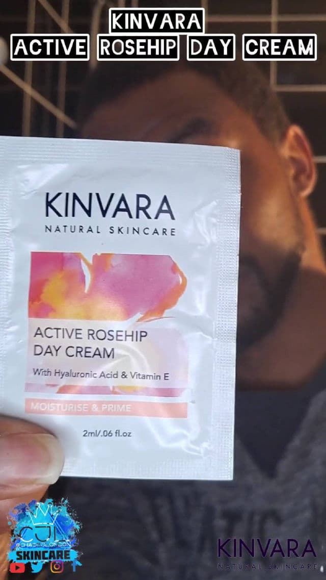 Kinvara Natural Active Rosehip Day Cream review photo by CHASEJLONDON