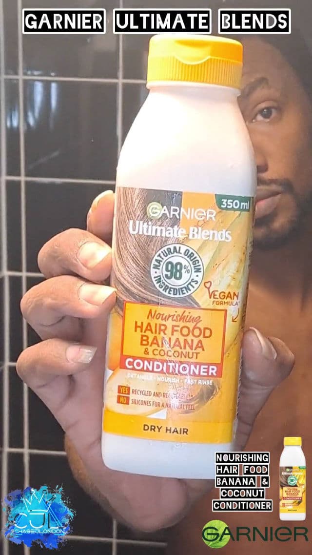 Garnier Fructis Banana Hair Food Nourishing Conditioner review photo by CHASEJLONDON