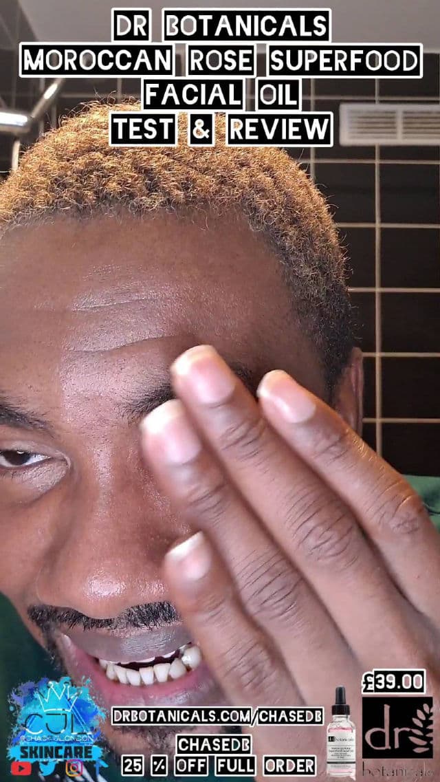 Dr. Botanicals Moroccan Rose Superfood Facial Oil review photo by CHASEJLONDON