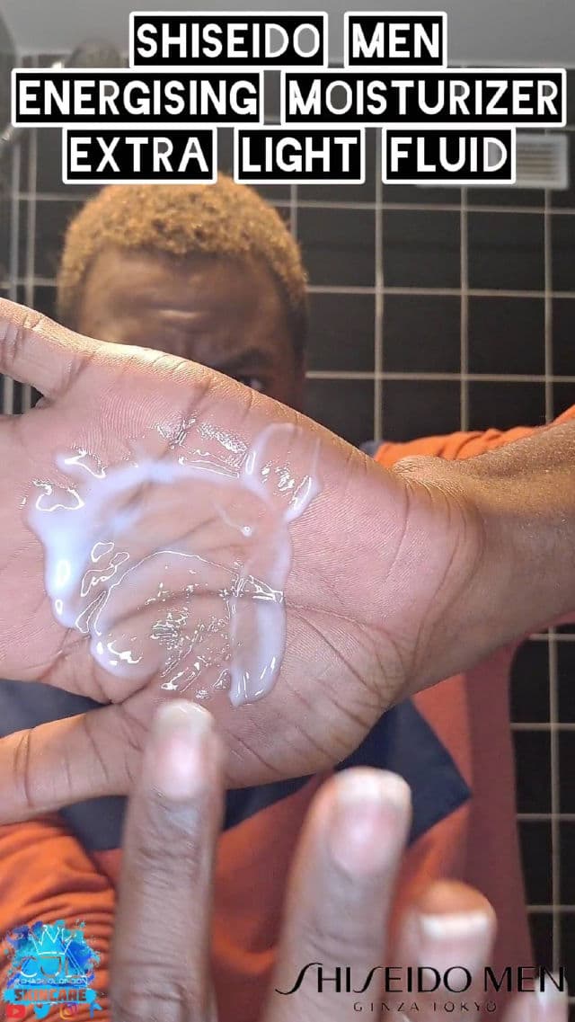 Shiseido Men Hydrating Lotion review photo by CHASEJLONDON