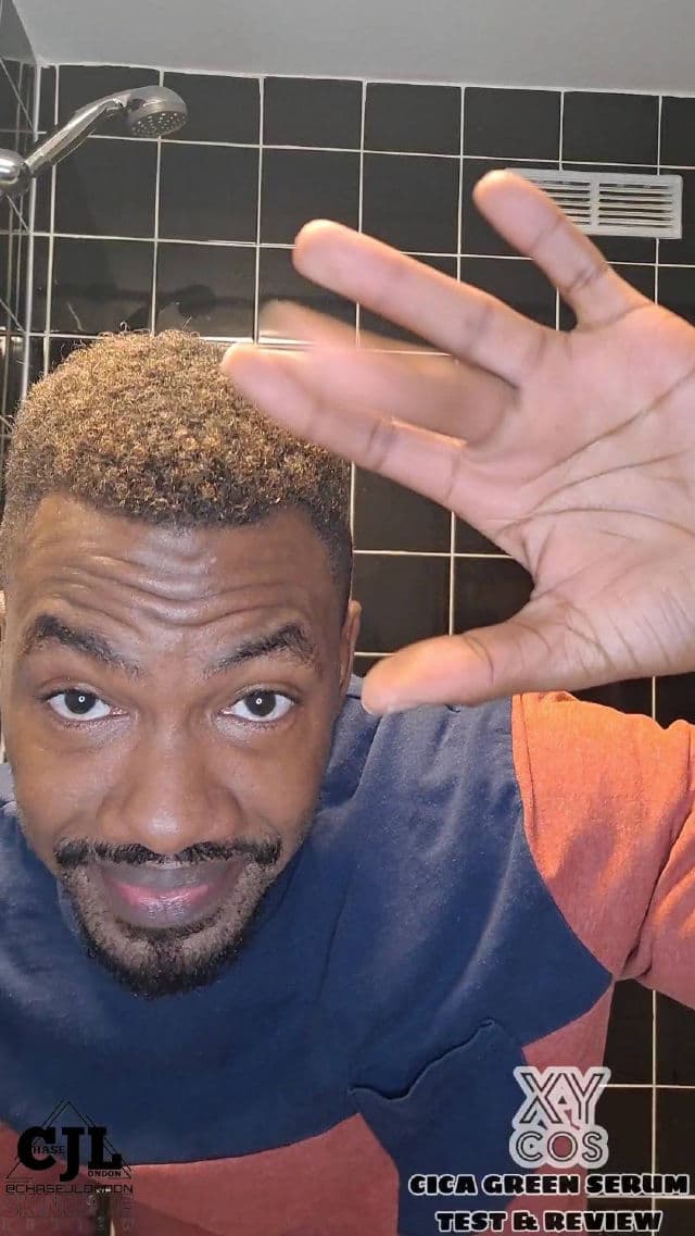 XYCOS Cica Green Serum review photo by CHASEJLONDON