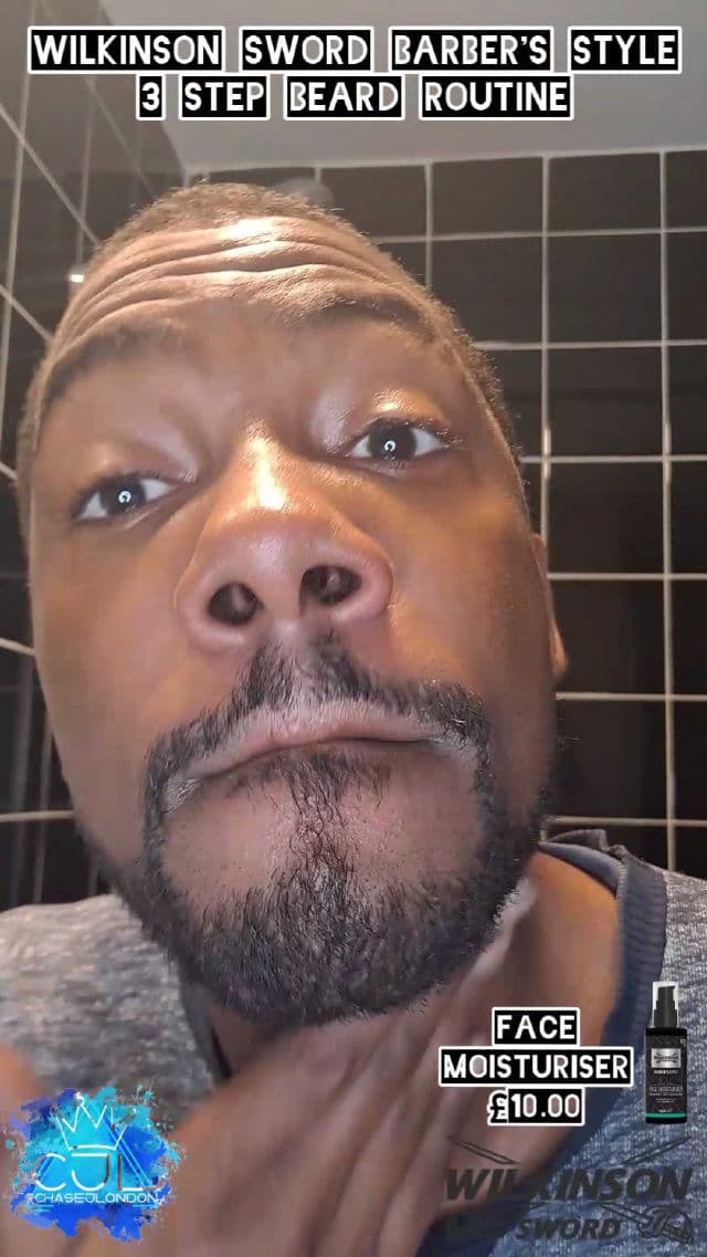 Wilkinson Sword Barber's Style Face Moisturiser review photo by CHASEJLONDON