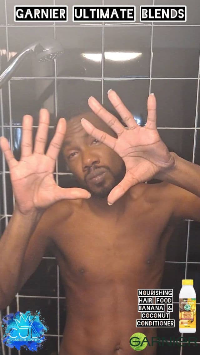 Garnier Fructis Banana Hair Food Nourishing Conditioner review photo by CHASEJLONDON