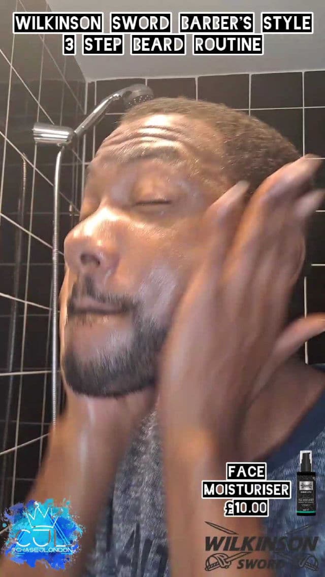 Wilkinson Sword Barber's Style Face Moisturiser review photo by CHASEJLONDON