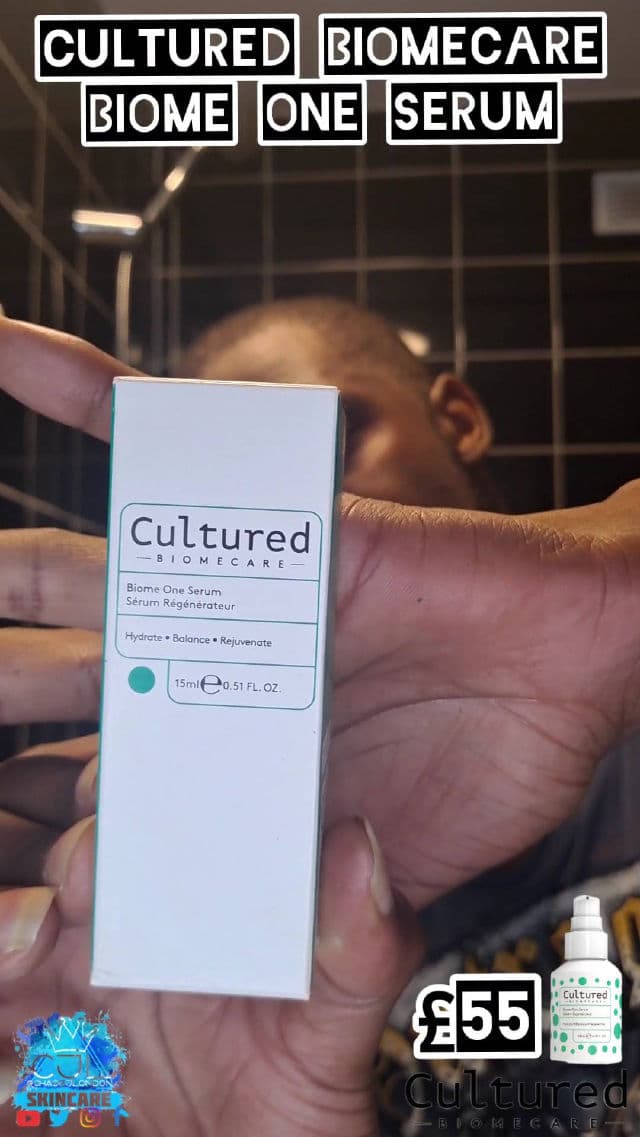 Cultured Biomecare Biome One Serum review photo by CHASEJLONDON