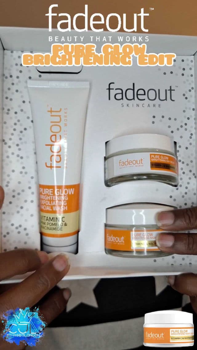 fadeout Pure Glow Brightening Day Cream review photo by CHASEJLONDON