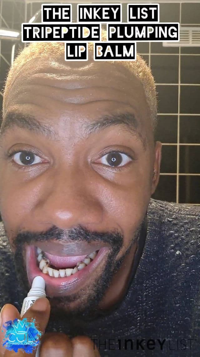 The Inkey List Tripeptide Plumping Lip Balm review photo by CHASEJLONDON