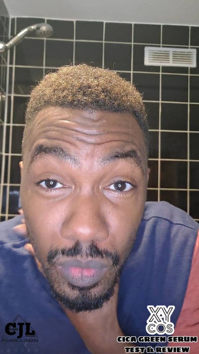 XYCOS Cica Green Serum review photo by CHASEJLONDON