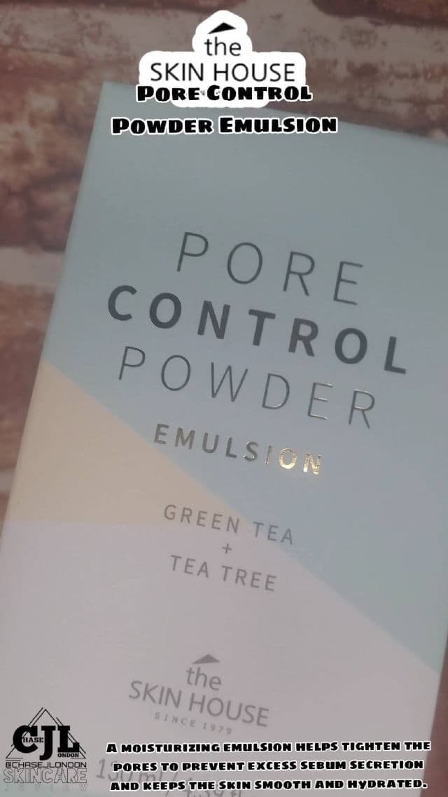 The Skin House Pore Control Powder Emulsion  review photo by CHASEJLONDON