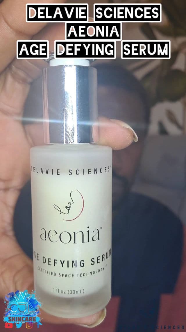 Delavie Sciences Aeonia Age Defying Serum review photo by CHASEJLONDON