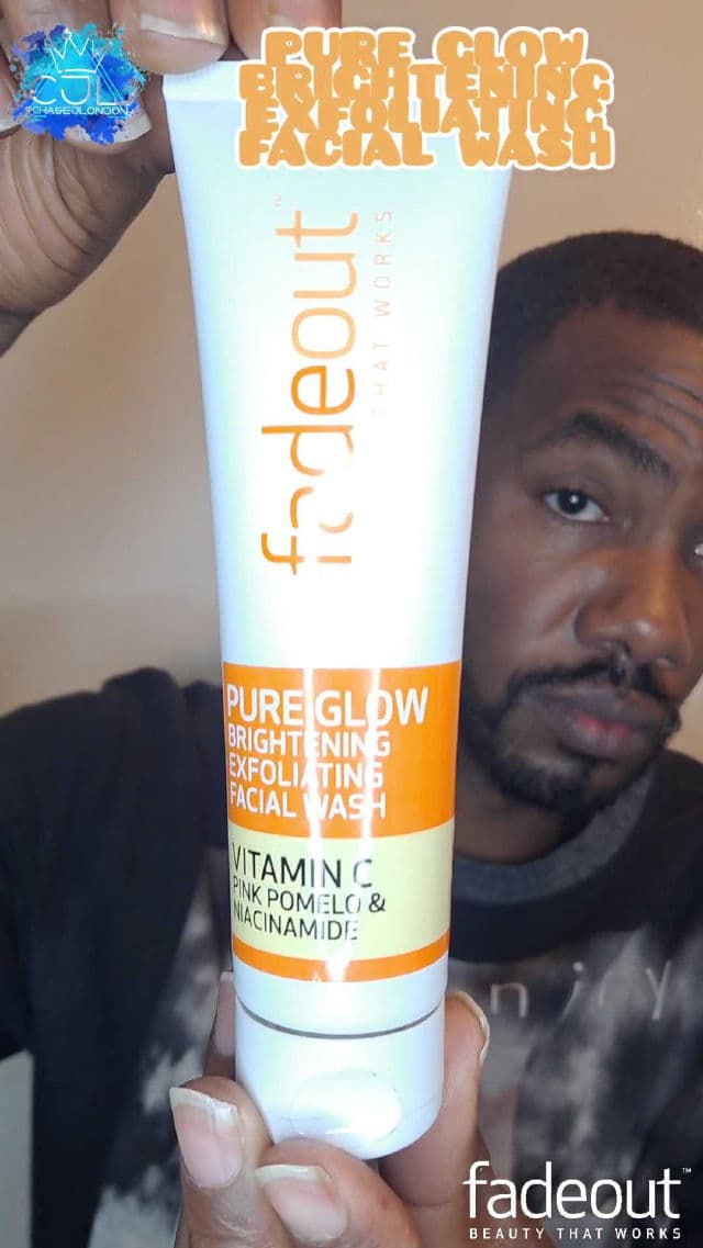 fadeout Pure Glow Brightening Facial Wash review photo by CHASEJLONDON
