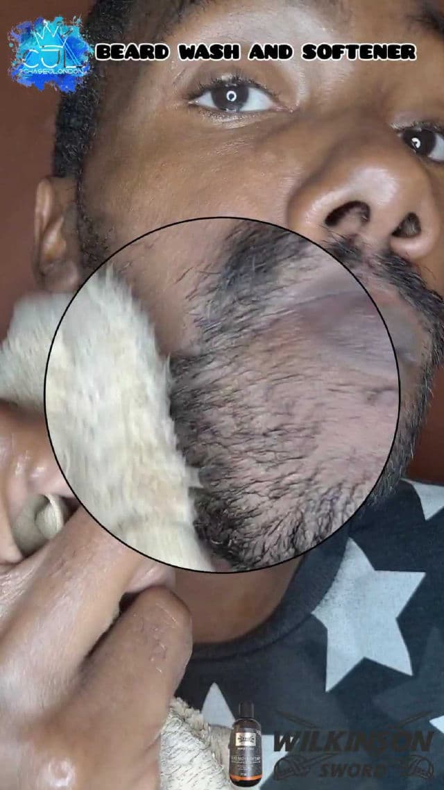 Wilkinson Sword Barber's Style Beard Wash & Softener review photo by CHASEJLONDON