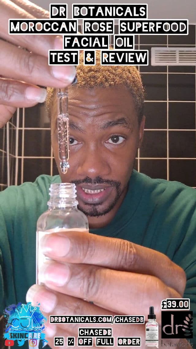 Dr. Botanicals Moroccan Rose Superfood Facial Oil review photo by CHASEJLONDON