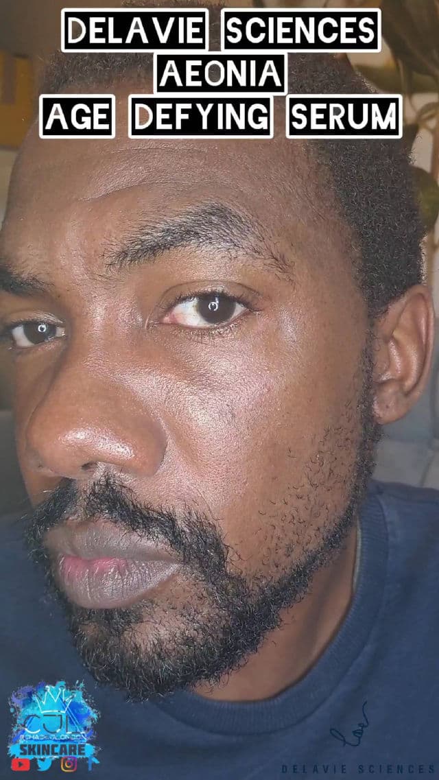 Delavie Sciences Aeonia Age Defying Serum review photo by CHASEJLONDON